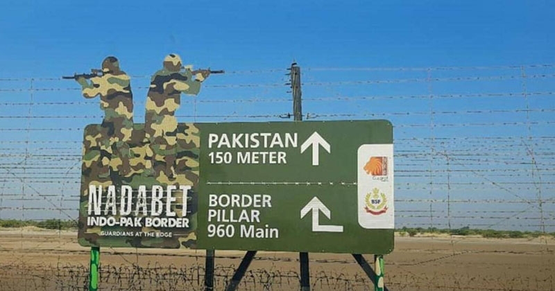Nadabet Border Tourism place in Gujarat