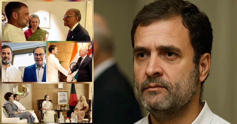 Rahul Gandhi Foreign Visit Row