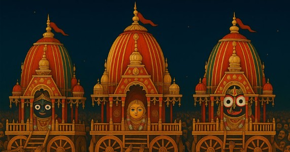 રથયાત્રા : ભીતરનું ભાવપૂર્ણ ભ્રમણ | (અષાઢી બીજ- રથયાત્રા) નિમિત્તે