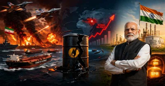 યુદ્ધના વાદળો વચ્ચે ભારતનો માસ્ટરપ્લાન: તેલ ખૂટી જવાનો ડર કેટલો સાચો? જાણો અસલી હકીકત.