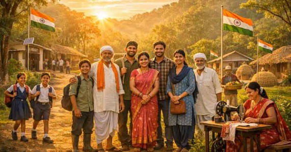 નક્સલી આતંકનો અંત । લાલ આતંકનો અંત અને વિકાસનો સૂર્યોદય: જ્યારે બંદૂક છોડી હજારો નક્સલીઓએ પકડ્યું હળ અને સીવણ મશીન!