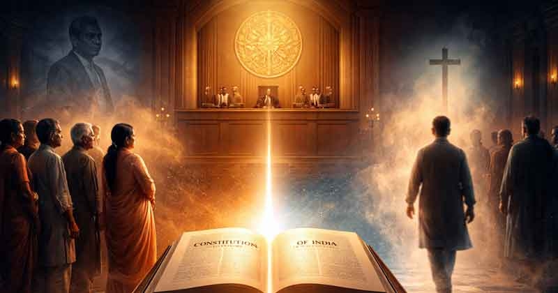 Supreme Justice: Why religion change ends SC status immediately.