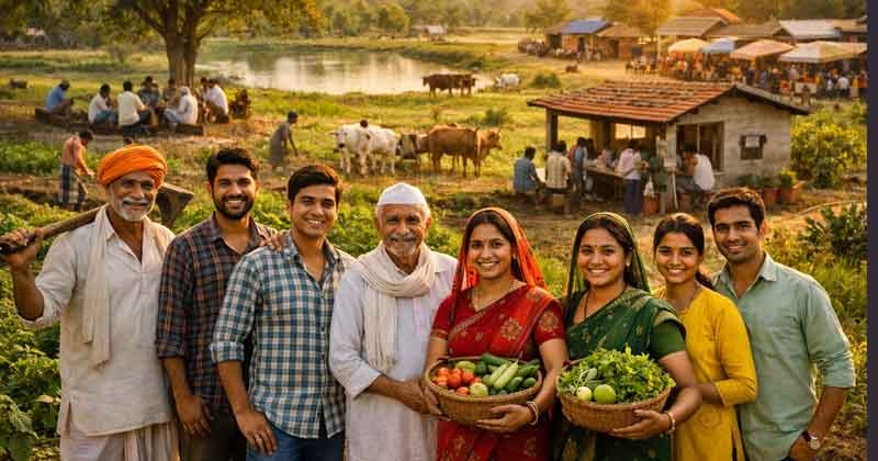 Organic Farming and village - Sadhana Weekly - Gujarati Magazine