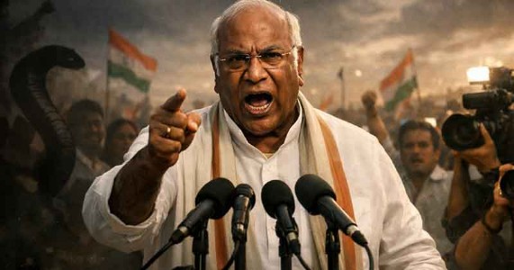 સાંપ્રત । ‘ઝેરીલા સાપ’ કહીને ઉશ્કેરણી: શું કૉંગ્રેસ દેશને ગૃહયુદ્ધ અને અરાજકતા તરફ ધકેલી રહી છે?