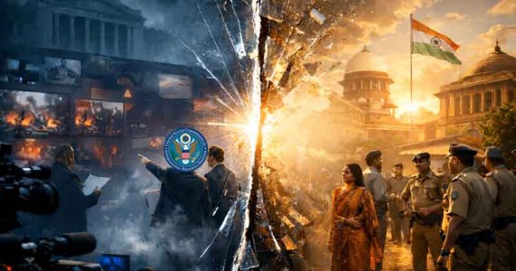 અમેરિકી સંસ્થા USCIRFનો ભારત અંગેના જૂઠ્ઠાણાંનો રિપોર્ટ । ભારતનું મૂલ્યાંકન કરનાર અમેરિકા કોણ?