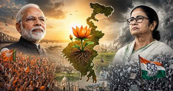 બંગાળમાં ભગવો લહેરાશે? સત્તા પરિવર્તનના ૧૨ પાયાના કારણો
