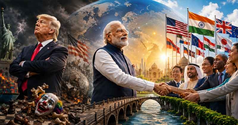 india trump