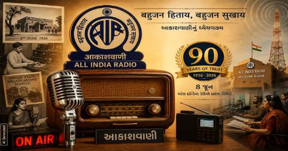 સંસ્કૃતિસુધા । ૮ જૂન - ઓલ ઇન્ડિયા રેડિયો પ્રારંભ નિમિત્તે | આકાશવાણીનું ધ્યેય વાક્ય આપણા જીવનનો ધ્યેય બનો