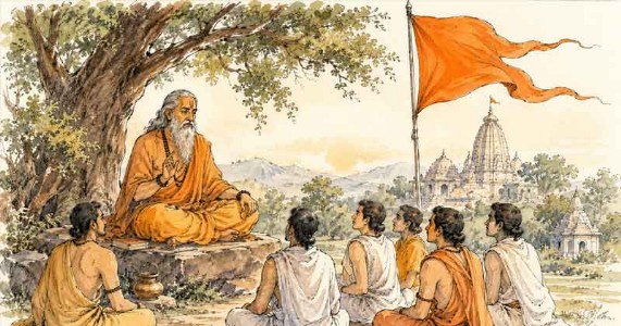 સંસ્કૃતિસુધા । ભગવા અને ભગવાનના પ્રતિનિધિને પૂજવાનો અણમોલ અવસરગુરુપૂર્ણિમા